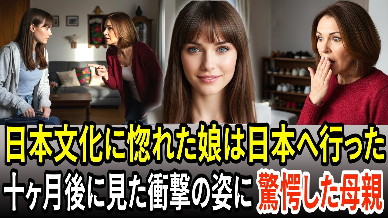 家に引きこもって心配ばかりかけていたポーランドの娘!人生逆転のチャンスを蹴って日本へ行ってしまい、完全に変わった姿に衝撃を受けた母親