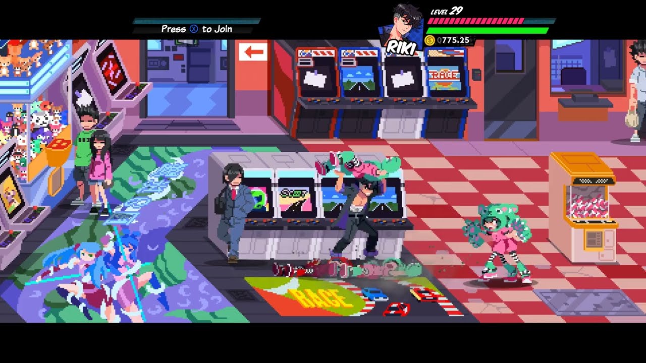 River City Girls : Kunio And Riki Moves Set (1080p)