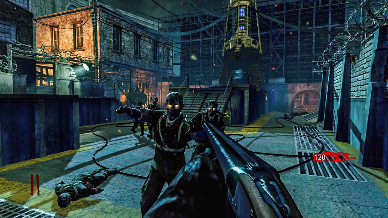 BLACK OPS ZOMBIES: DER RIESE GAMEPLAY! (NO COMMENTARY)