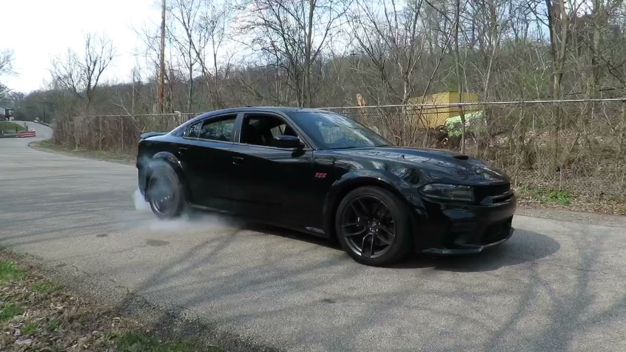2020 Charger Scat Pack Widebody Burnout