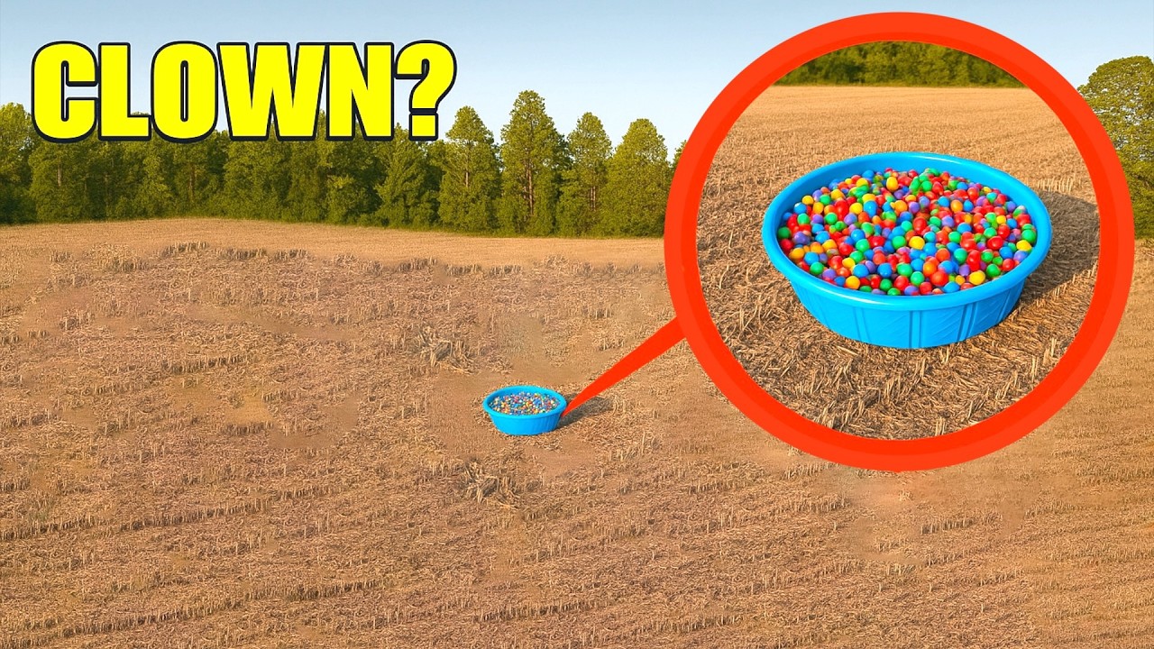 if you ever see this Ball Pit, do not go inside it! RUN AWAY as fast as you can!! (Clown Inside)