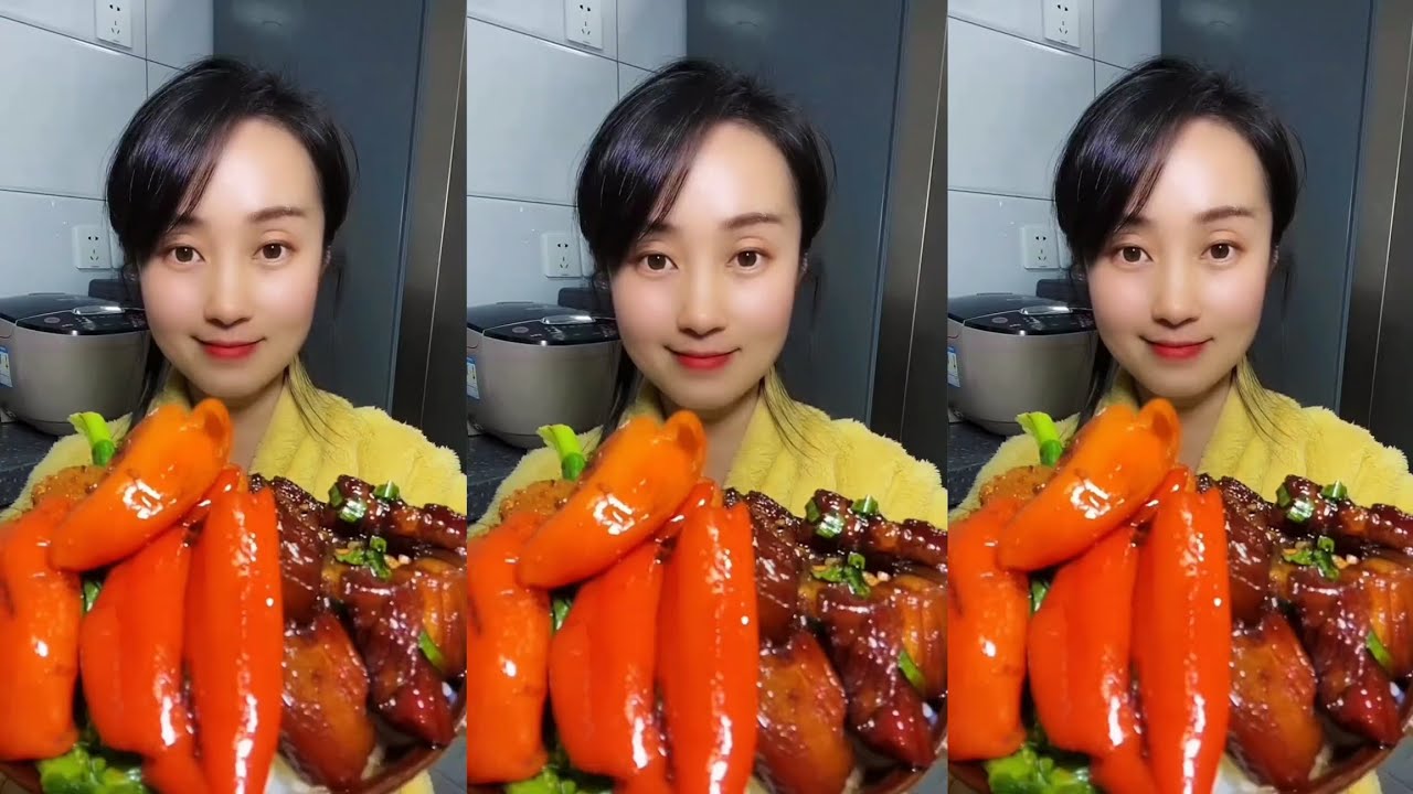Yummy#15 Homemade Dishes -Hot and Ready! Meat, Fish & Fresh Boiled Greens.#mukbang #food #eating 