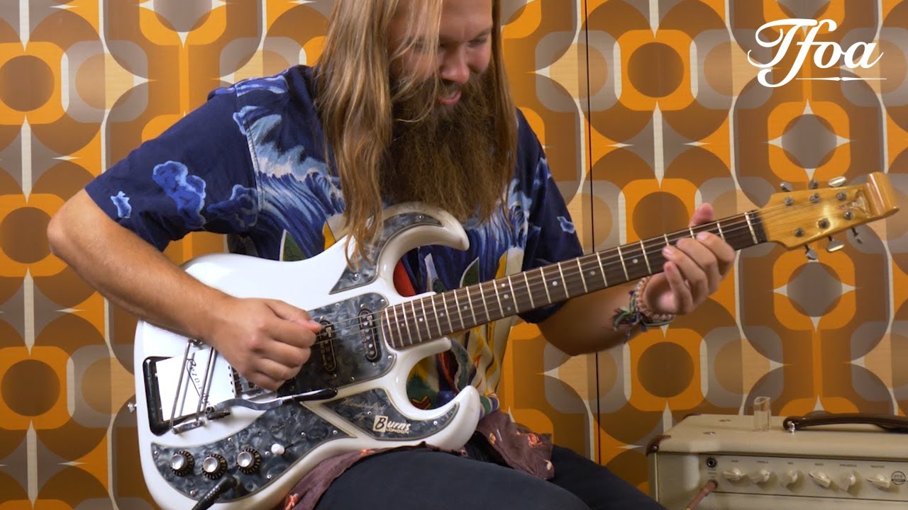 Burns Bison White 1964 played by Leif de Leeuw | Demo @ The Fellowship of Acoustics