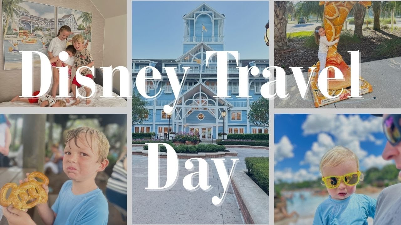 Disney Travel Day VLOG | Mickey's-Not-So Scary Halloween Trip | Typhoon Lagoon + Beach  Club Checkin