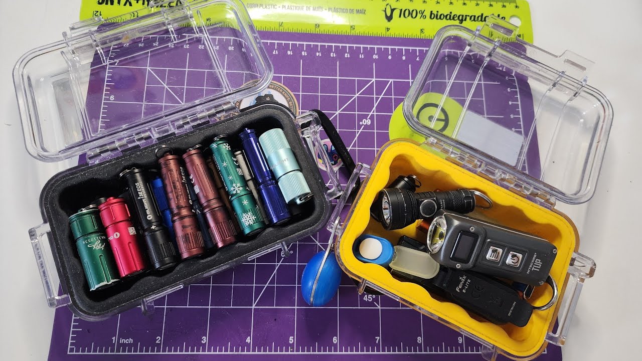 My Entire Keychain Flashlight Collection