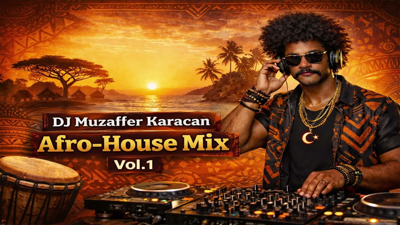 DJ Muzaffer Karacan - Afro House Chill, relax calming safari Mix Vol.1