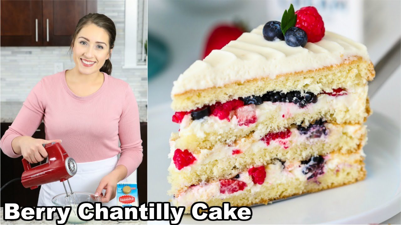 Berry Chantilly Cake