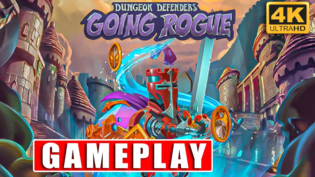 DUNGEON DEFENDER: GOING ROGUE Gameplay Walkthrough - Tower Defense (PC)