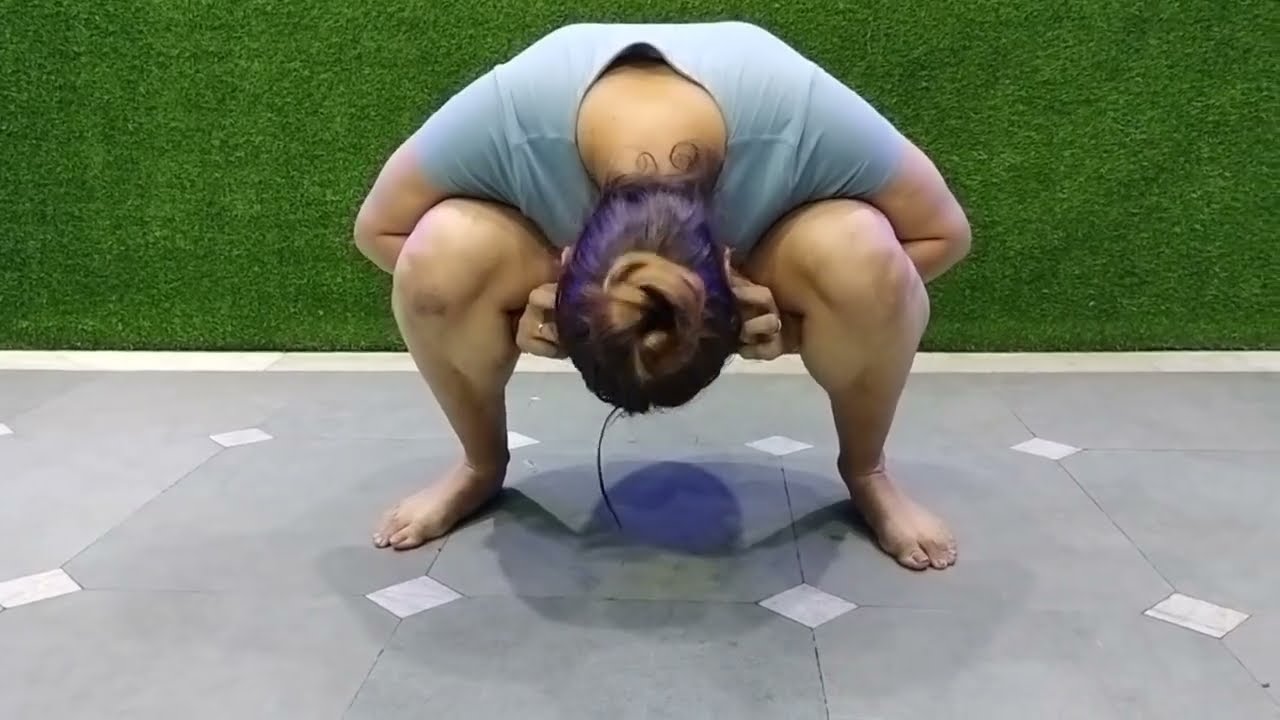 Girl Long murga punishment situps and walk