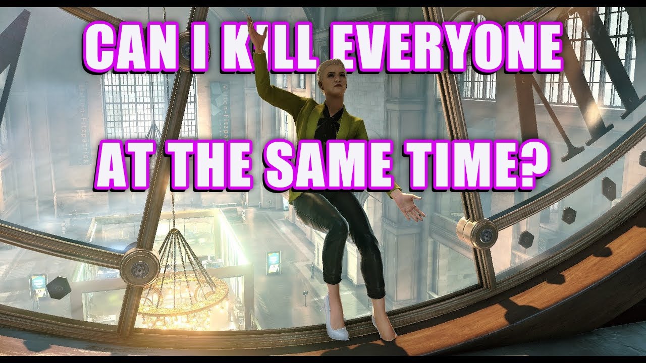 Can I Kill Everyone At The Same Time? // Hitman Kill Everyone Challenge