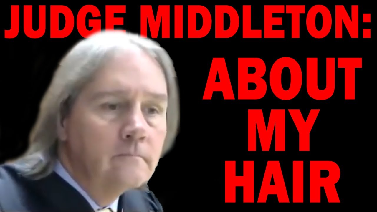 Judge Middleton Explains Once & ONLY Once About His Hair