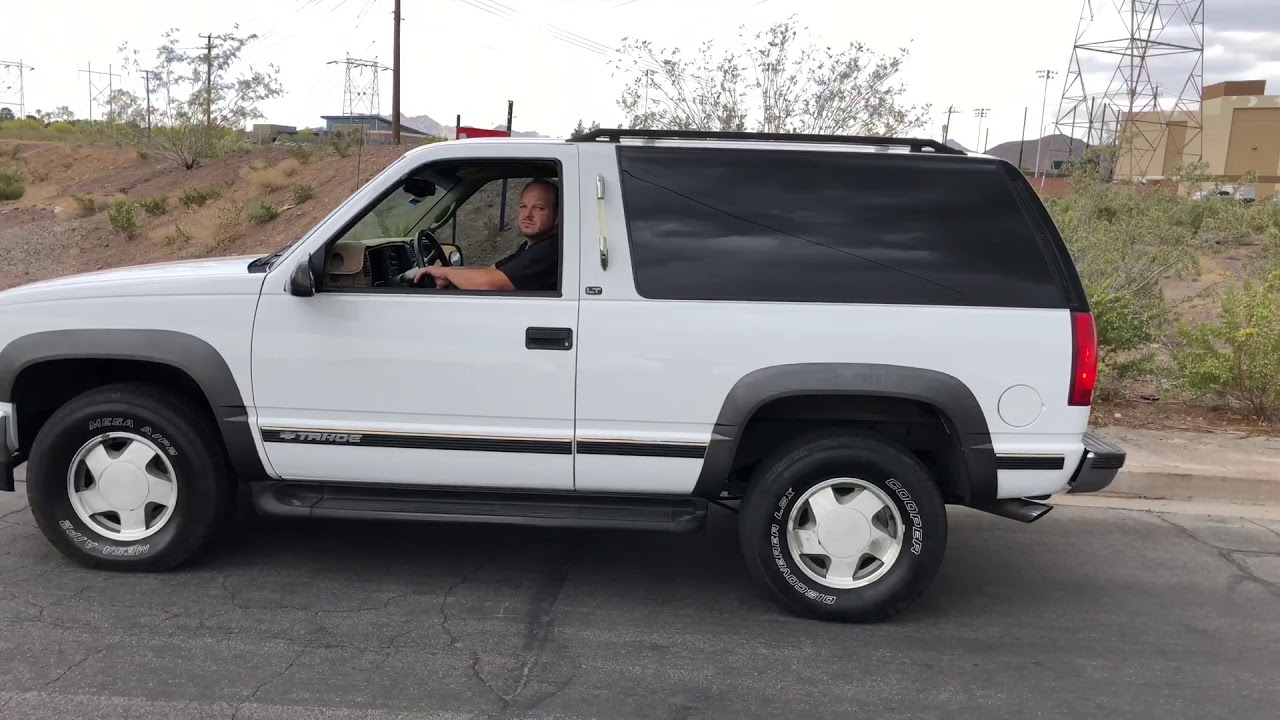 1999 Chevy Tahoe 2 Door