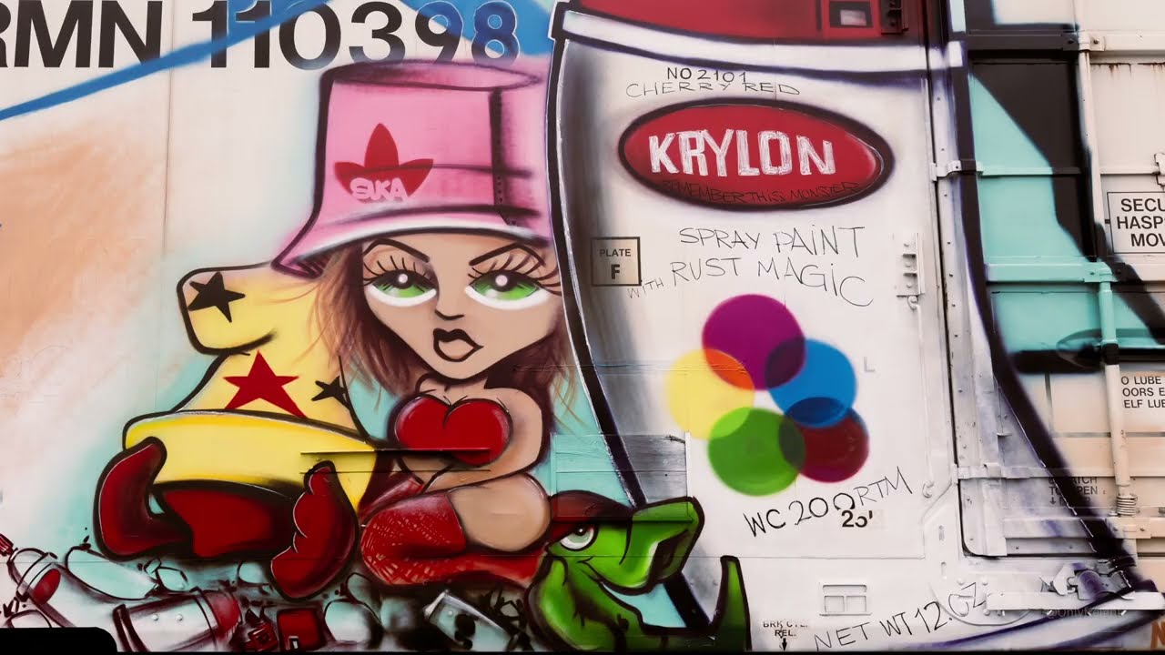 Freight's Pt. 6 | Graffiti & Moniker Bench