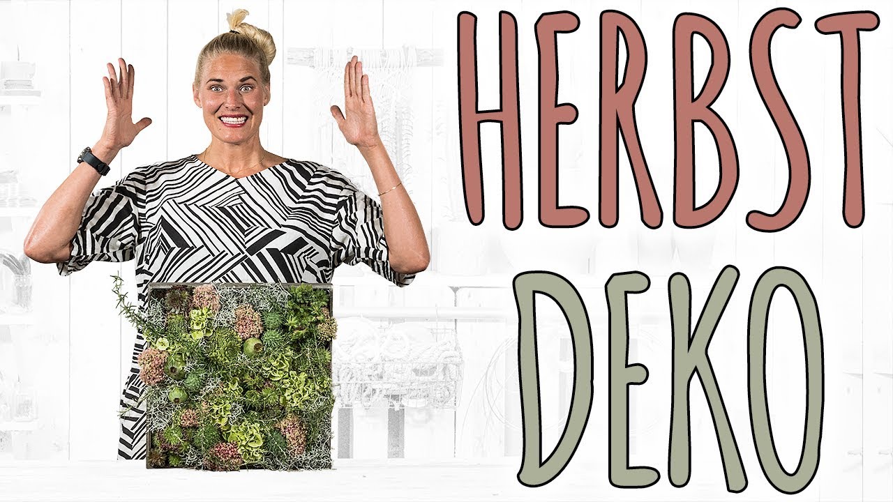 ES MUSS JA NICHT IMMER EIN KRANZ SEIN - HERBSTDEKO - DIY