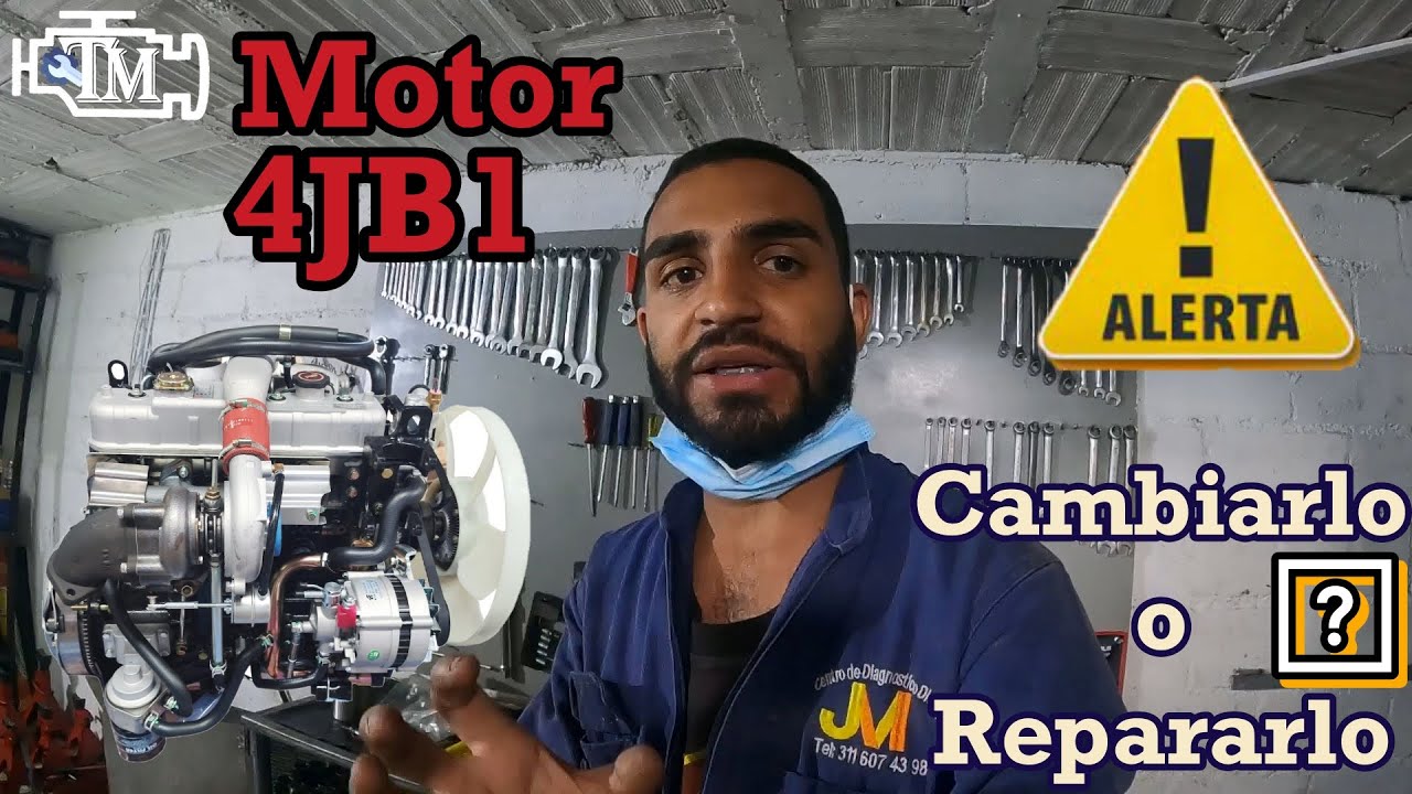 Reparación motor 4JB1