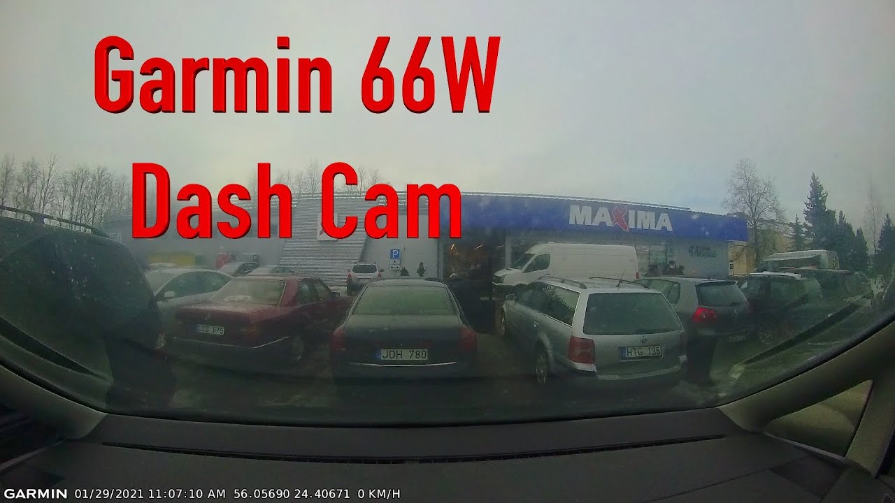Garmin 66W Dash Cam