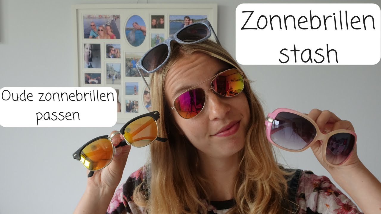 Zonnebrillen stash - oude zonnebrillen passen-