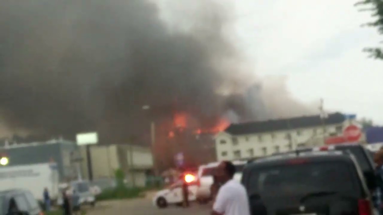 Franklin  Avenue  Front Murray Alberta fire  on 5 June 2016