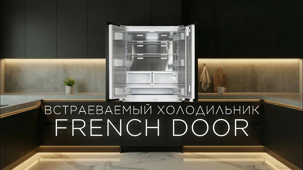 Встраиваемый холодильник FRENCH DOOR GRAND GNFD 570NFMIW - GNFD 570NFMIG