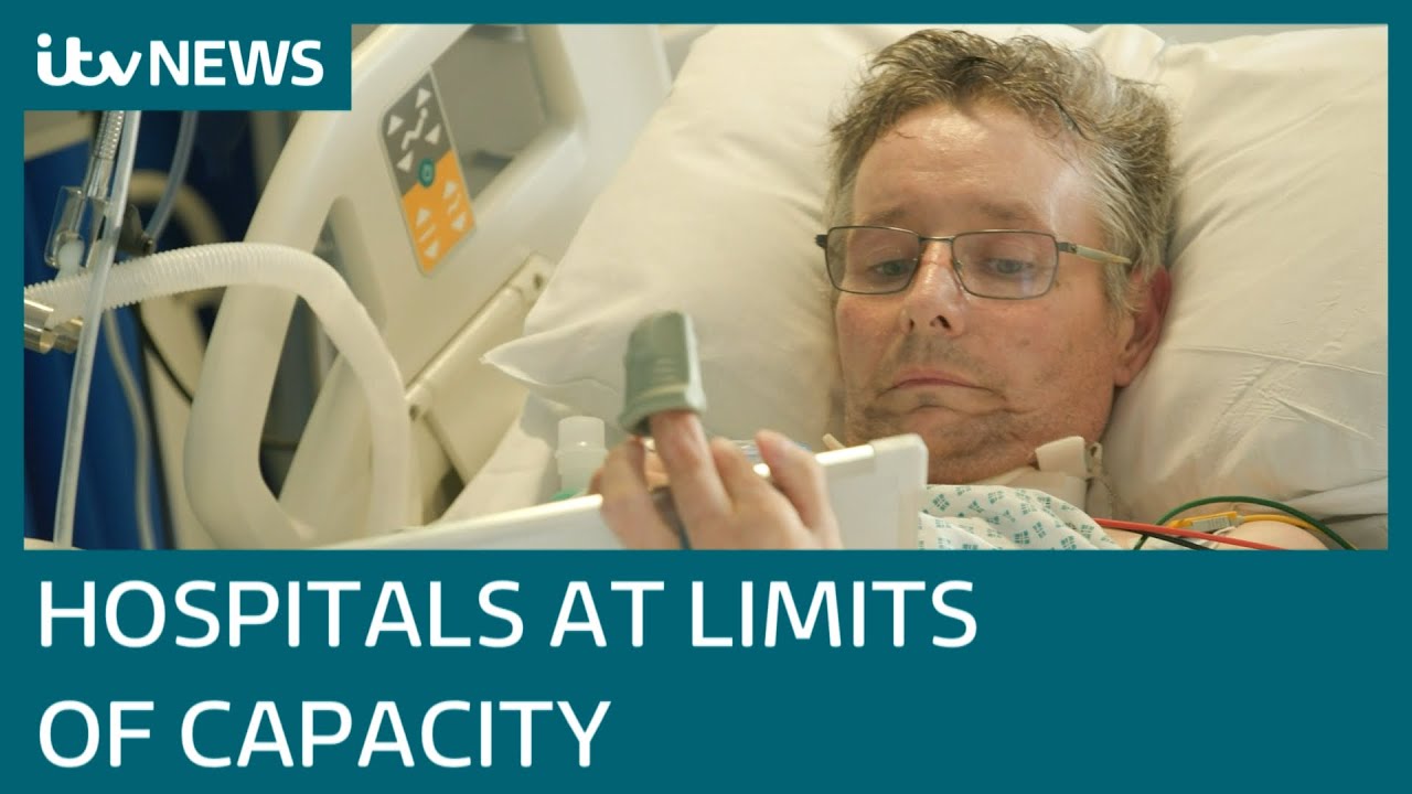 Covid patients in hospital are getting younger as wards fill up | ITV News