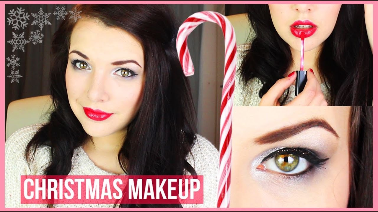 Christmas Makeup Tutorial ♡ | Cherry Wallis