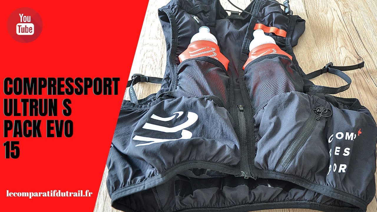 Présentation & Test du Compressport Ultrun Pack Evo 15 ➡ un Sac pour Ultras Hyper-Léger !