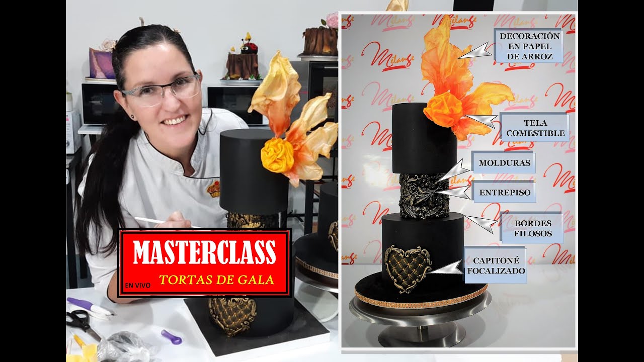 TECNICAS DE ULTIMAS TENDENCIAS EN TORTAS DE GALA