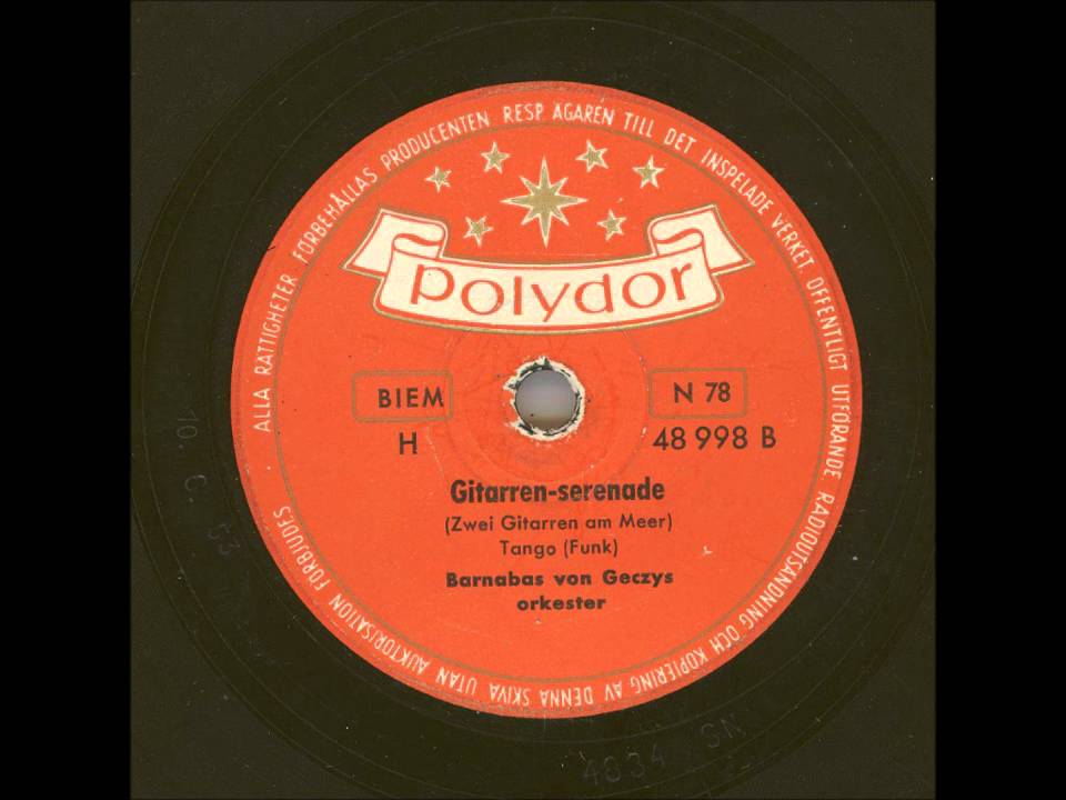 Barnabas von Geczys orkester - Gitarren-Serenade