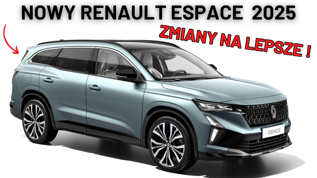 NOWY RENAULT ESPACE 2025 FACELIFT