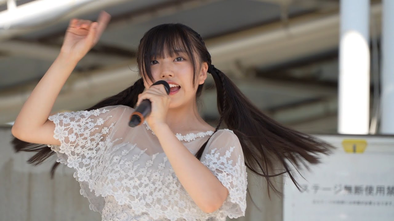 群馬県ご当地アイドル あかぎ団 じゅじゅ（中学２年生）「ミライプライド」＠道の駅ららん藤岡 2025.06.28