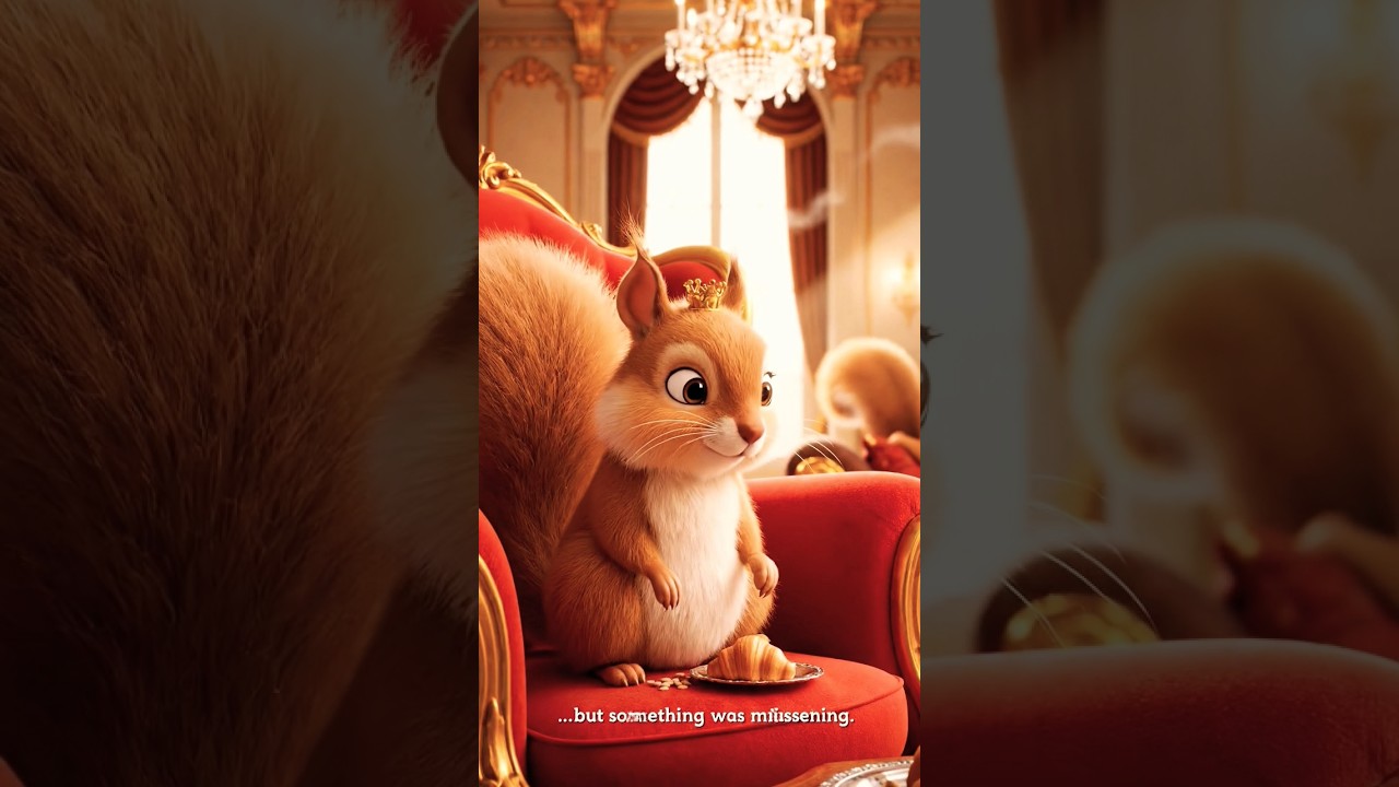 A Squirrel Lost in a Giant House | A Story That Will Touch You 🐿