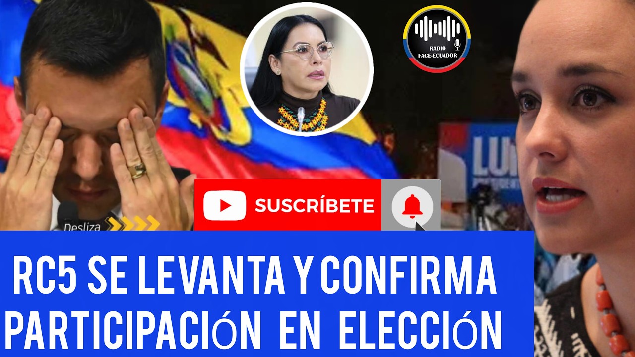 REVOLUCI&Oacute;N CIUDADANA SE LEVANTA Y CONFIRMA SU PARTICIPACI&Oacute;N EN LAS ELECCIONES 2026 NOTICIAS ECUADOR