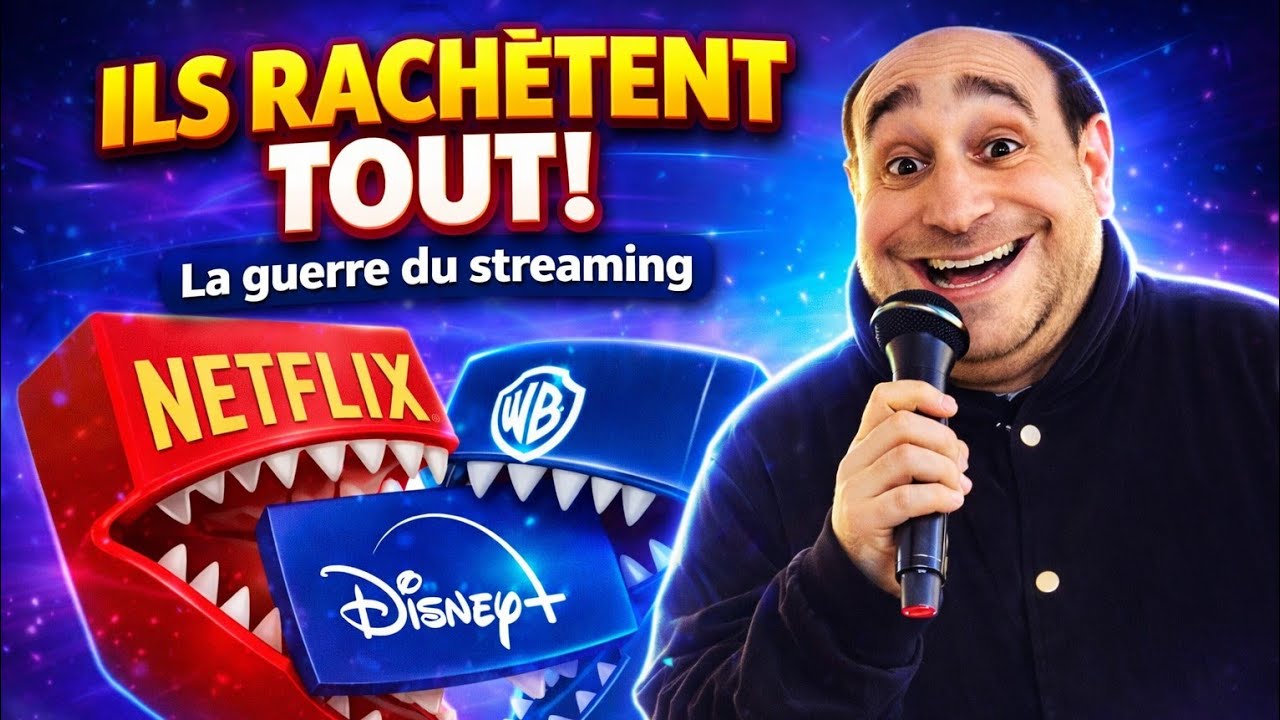 La guerre du streaming : ils rach&egrave;tent tout 😂 | Stand-up Com&eacute;die Humour actu - L&eacute;o Marchal 