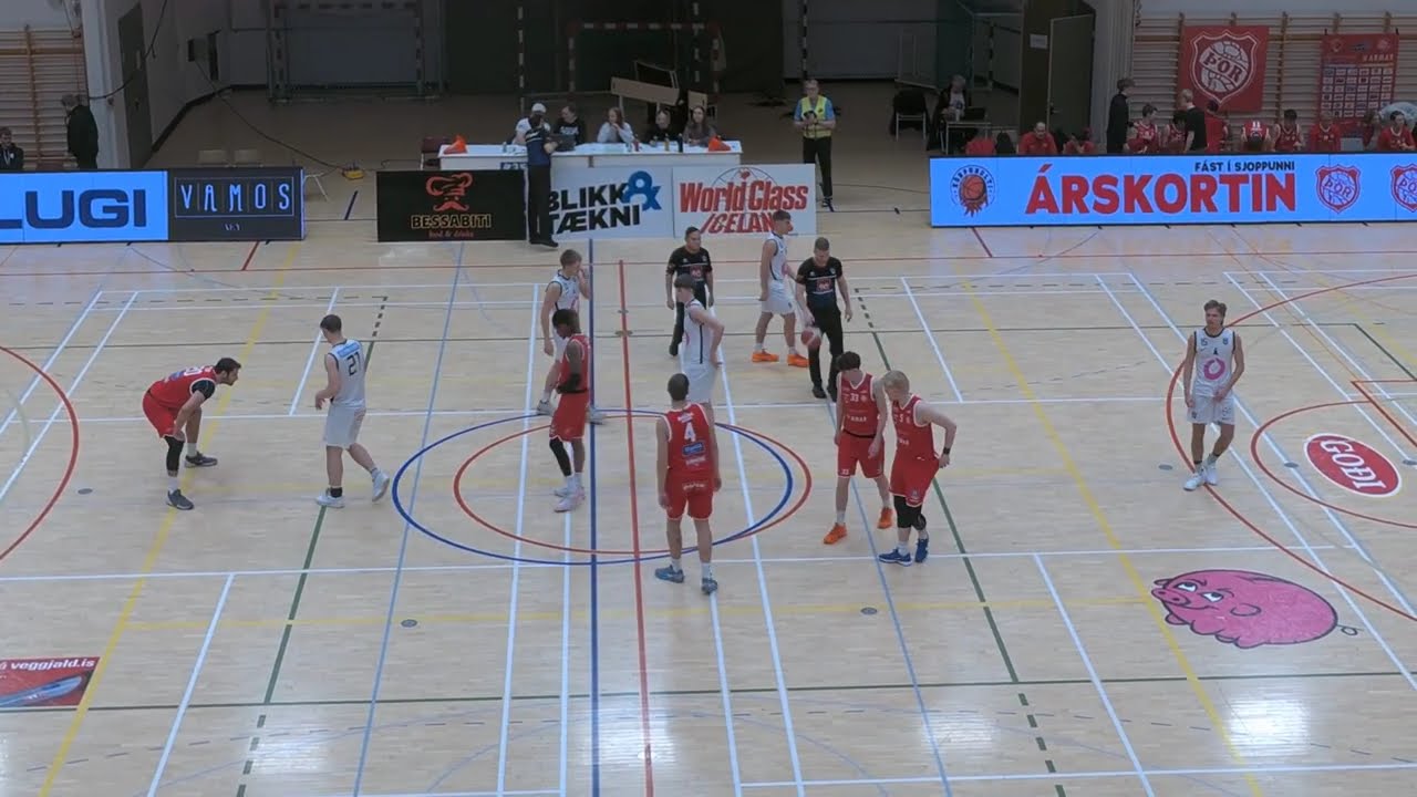 Mens 1st Division - Thor Akureyri vs. KV: (#11 Red)