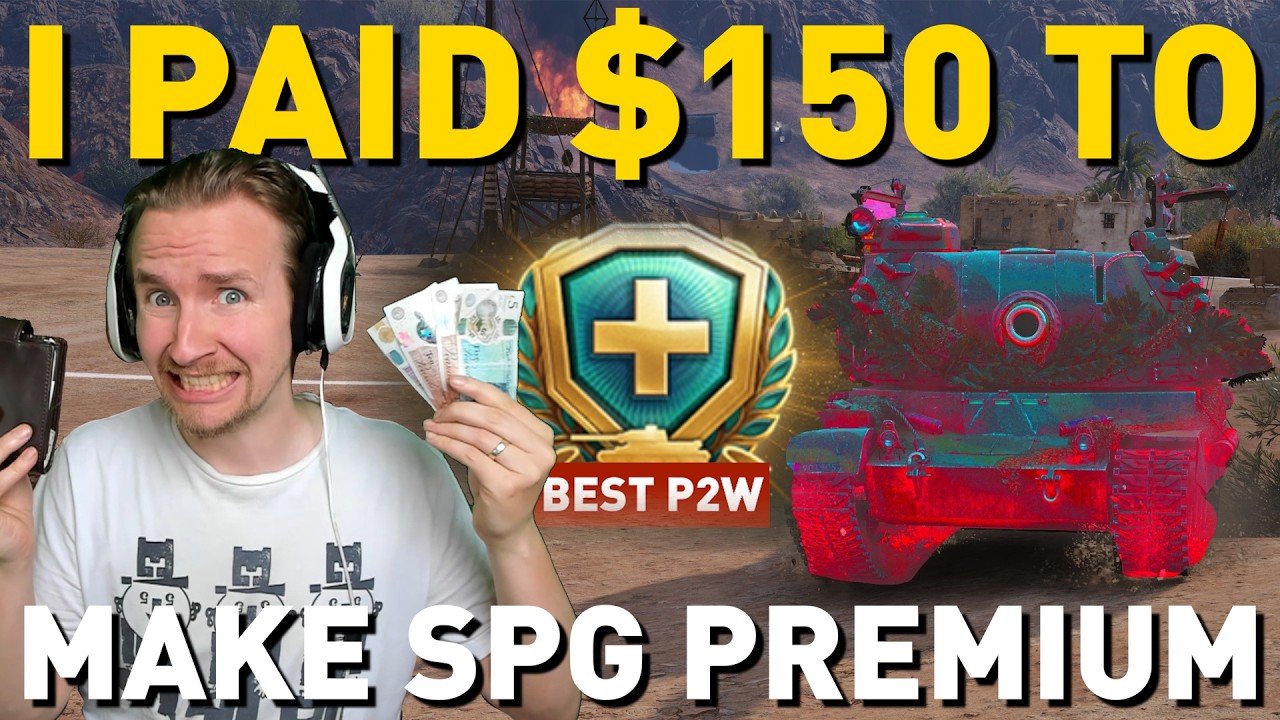 I paid $150 to make SPG PREMIUM! P2W WoT!