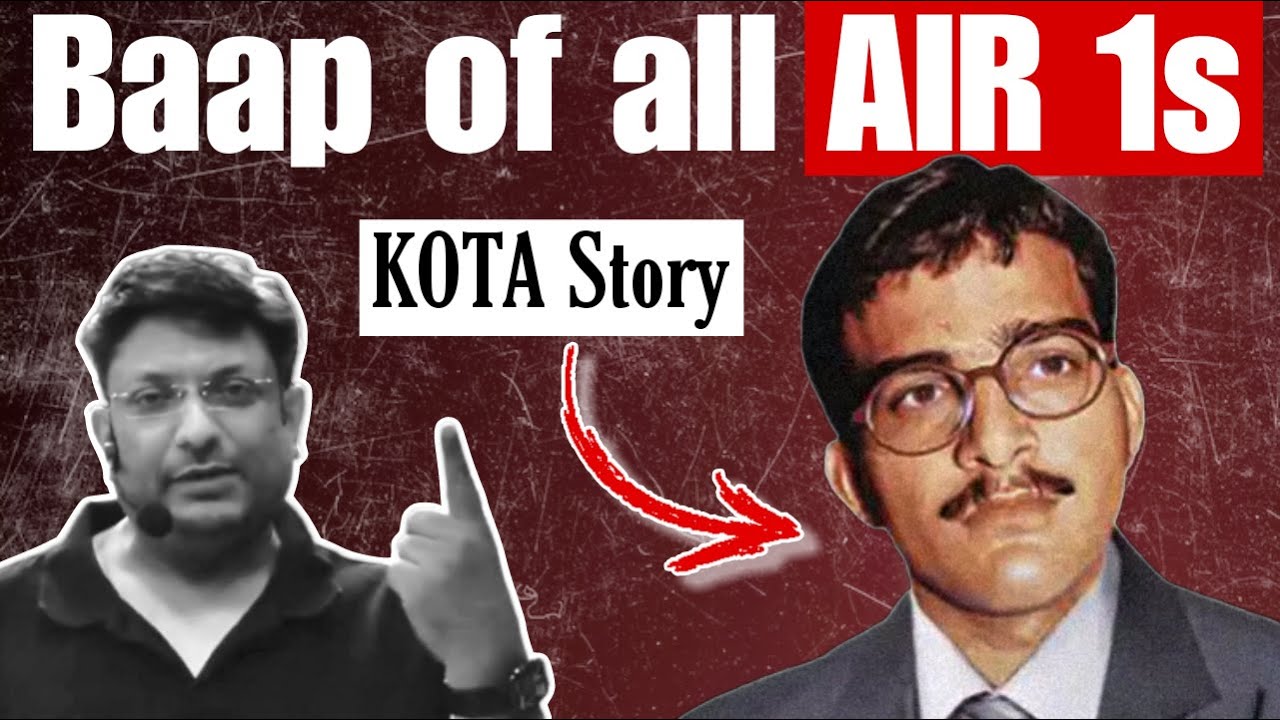 Ashish Sir telling kota story of Dungara Ram Choudhary - Baap of all AIR 1s #jee2025 #jee #iit #pw