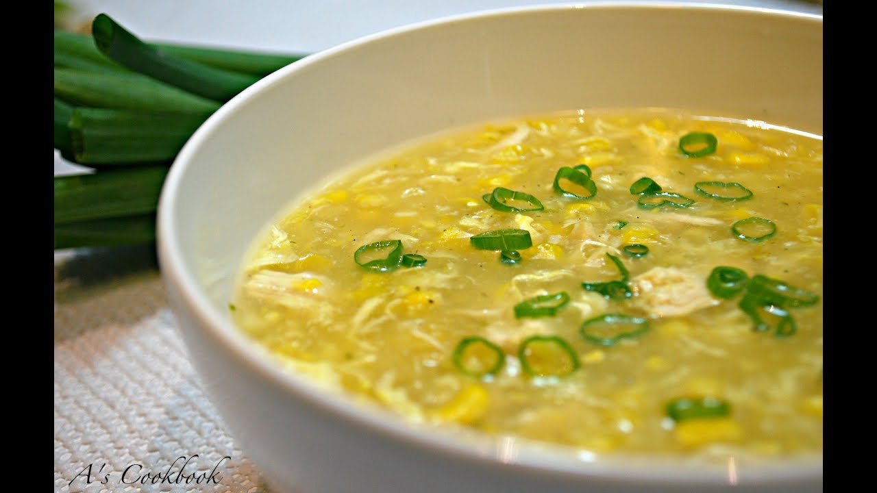 Easy Chicken Corn Soup Recipe (Indo-Chinese)