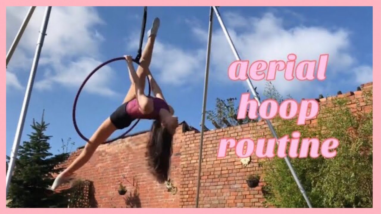Aerial hoop routine | x pole a frame