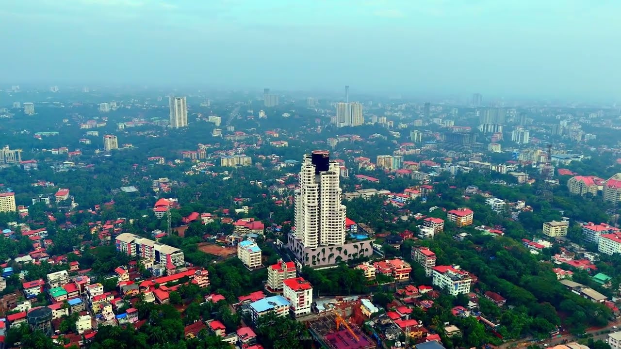 Stunning Aerial Drone Shots of Mangalore City in 4k  🌆✨ | Coastal Paradise from Above