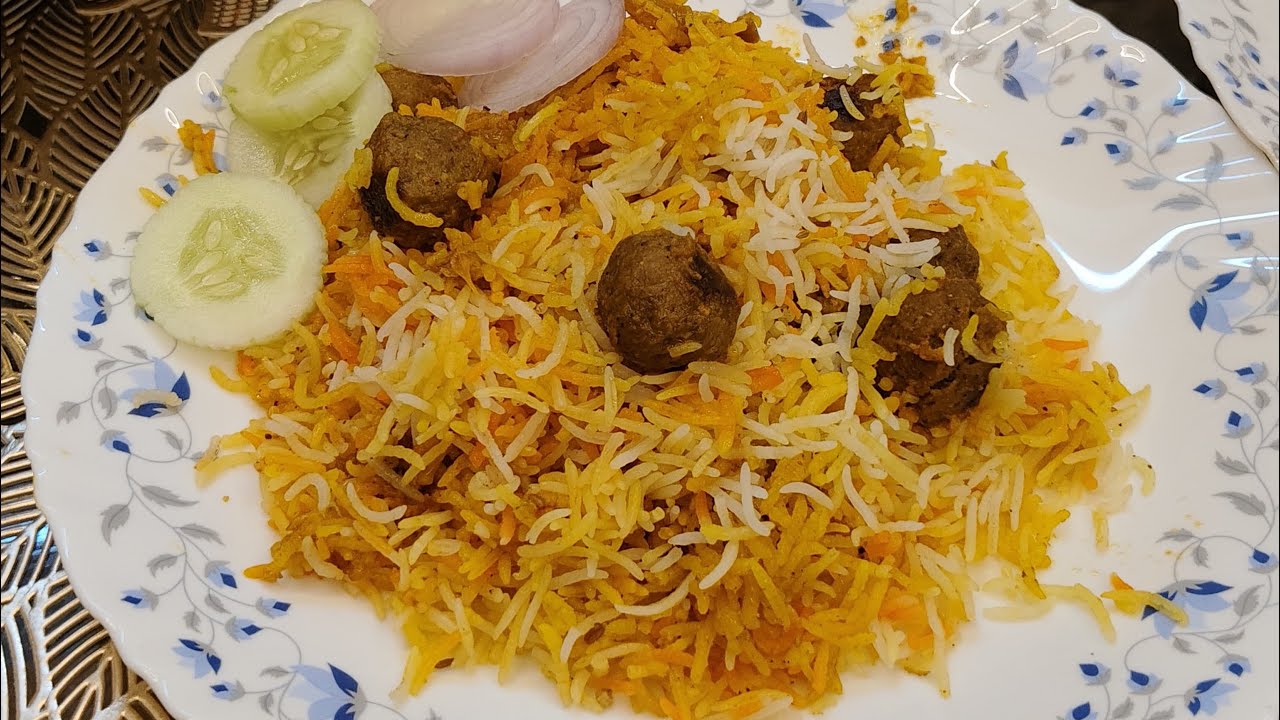 Lucknowi Kofta Pulao Ka Asli Tarika | Royal Awadhi Pulao Recipe@#KoftaPulao #LucknowiPulao