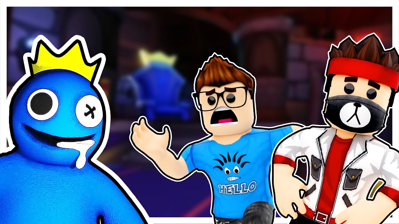 Matýsek hraje poprvé Rainbow Friends 2..