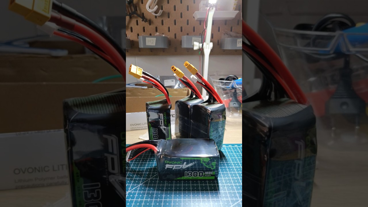 Unboxing Lipo Ovonic 6s 1300mAh 100c