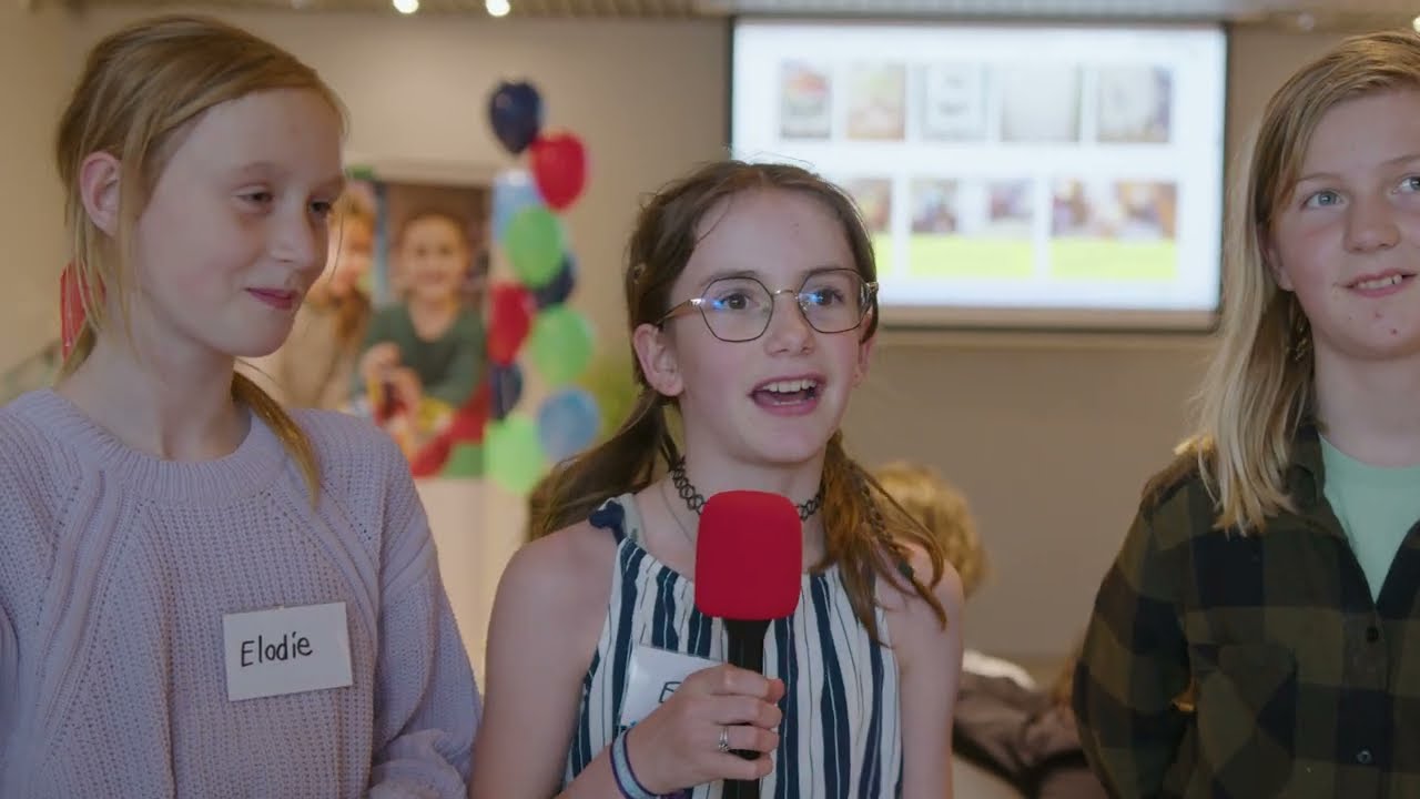 De kinderraad denkt mee over de toekomst van ons onderwijs
