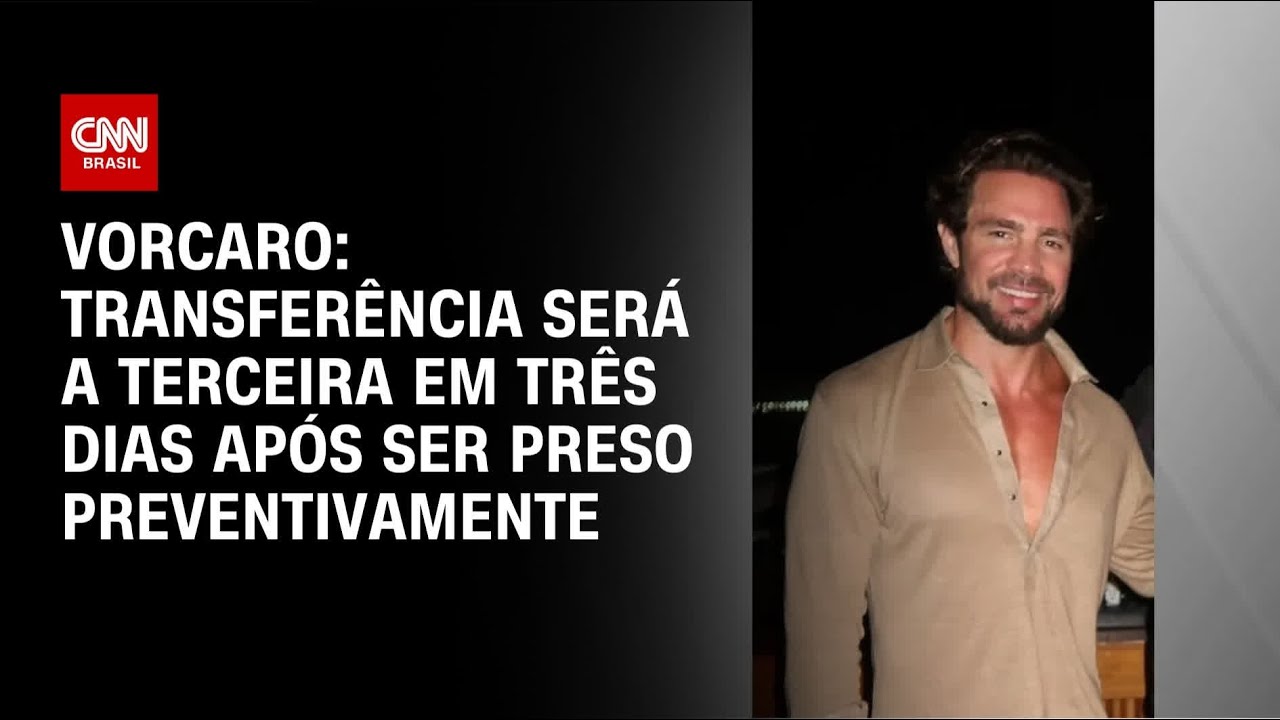 Transferência de Vorcaro será a terceira em três dias após ser preso preventivamente | CNN NOVO DIA
