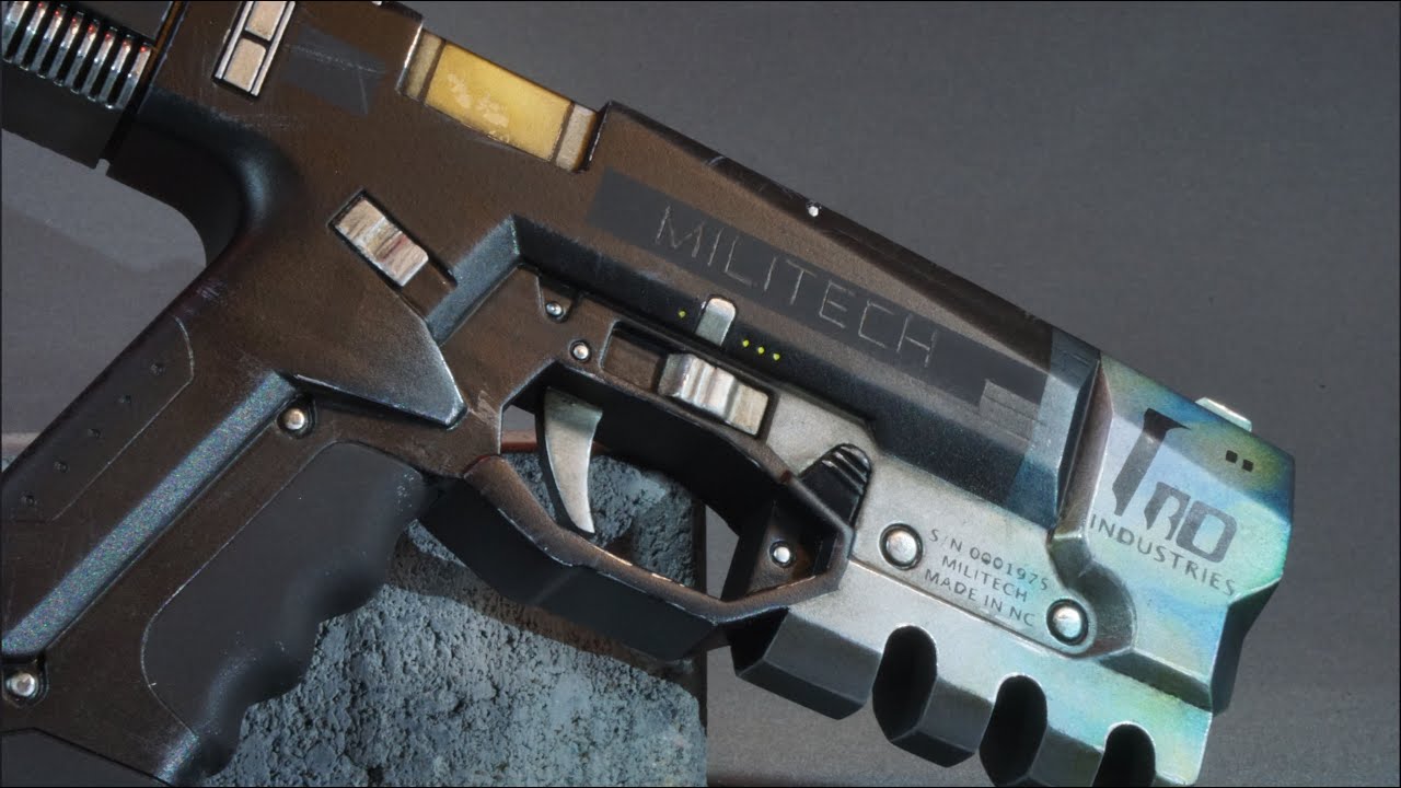 CYBERPUNK 2077 Militech VINDICATOR - A makers «NEW» tricks N’stuff