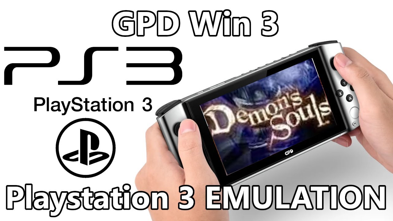 GPD Win 3 - PS3 Emulation - RPCS3 - God of War III, Demon's Souls, Skate 3, Persona 5