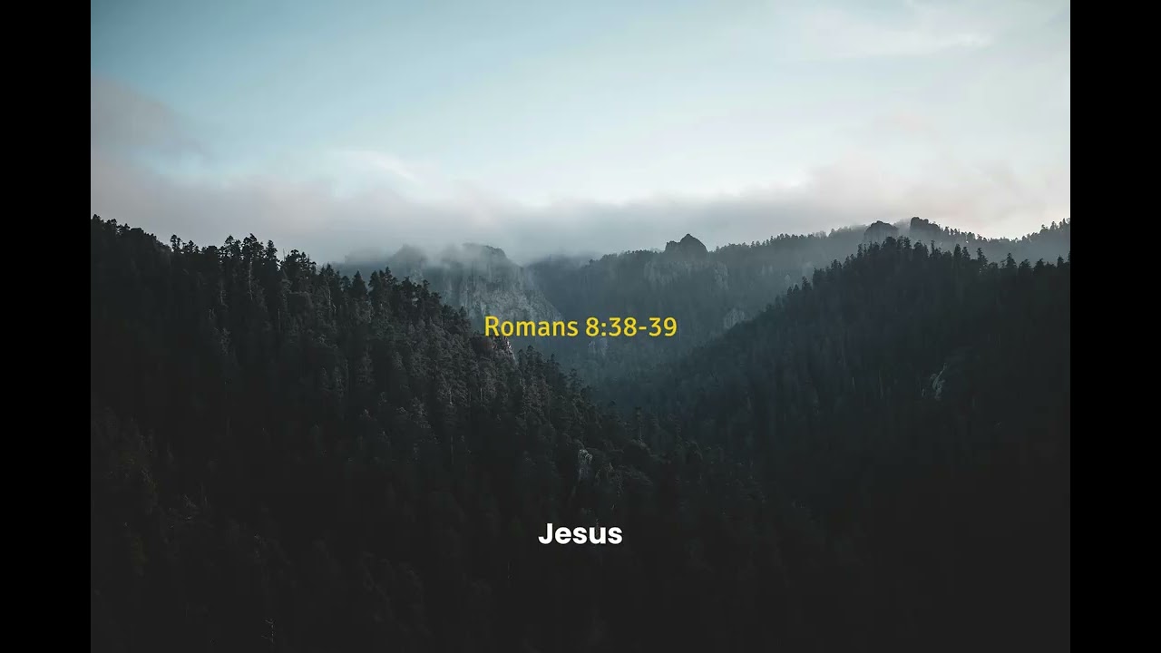 Worship instrumental with rain sounds