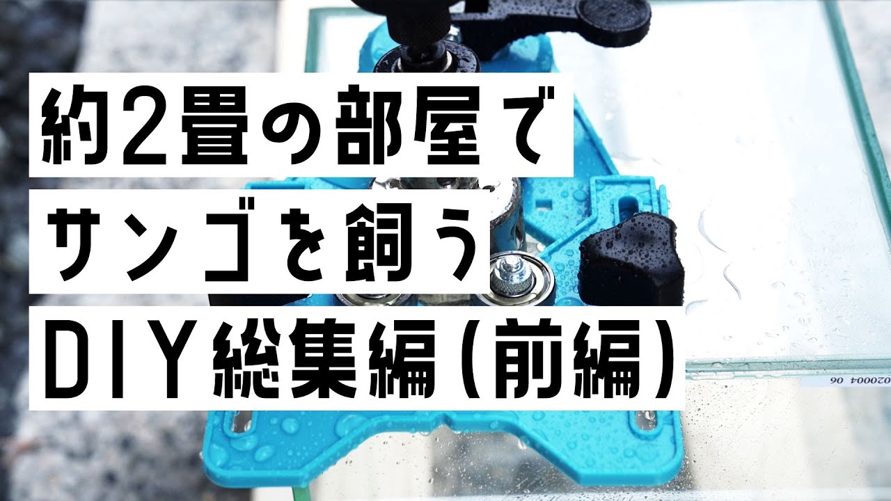 【OF水槽自作】90スリム水槽でDIY総集編（前編）
