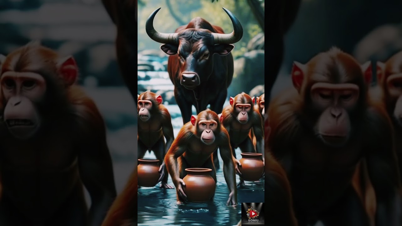 The Bull and the Gay Man: A Tale of Dignity & Justice #ai #cartoon #viralvideo #animation