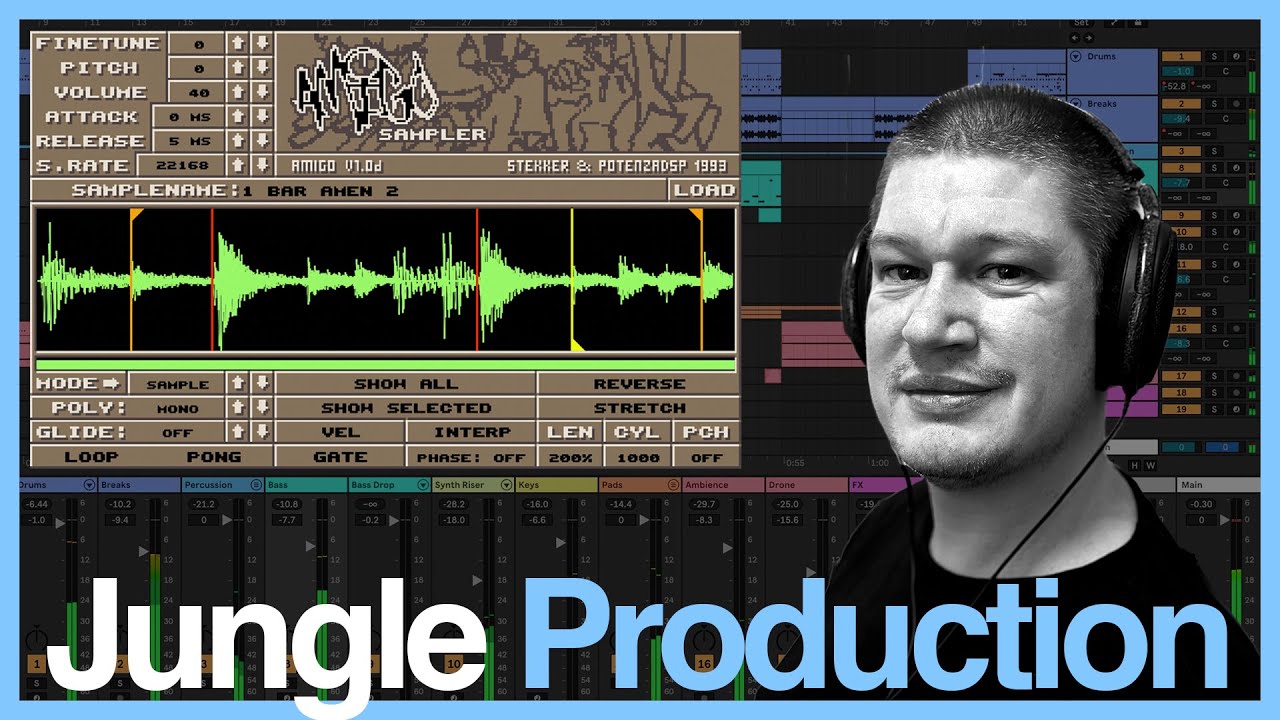 Ableton Live Jungle Tutorial - Live!